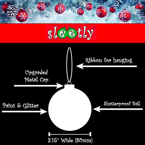 Miniatura 14 de Paquete de 28 adornos de bolas de Navidad doradas y plateadas para decoraciones de árboles - Juego de bolas de plástico irrompibles, carámbanos