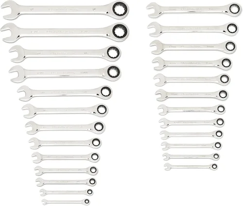 Miniatura 2 de GEARWRENCH Juego de llaves de trinquete combinadas de 25 piezas, SAE/MM - 86700
