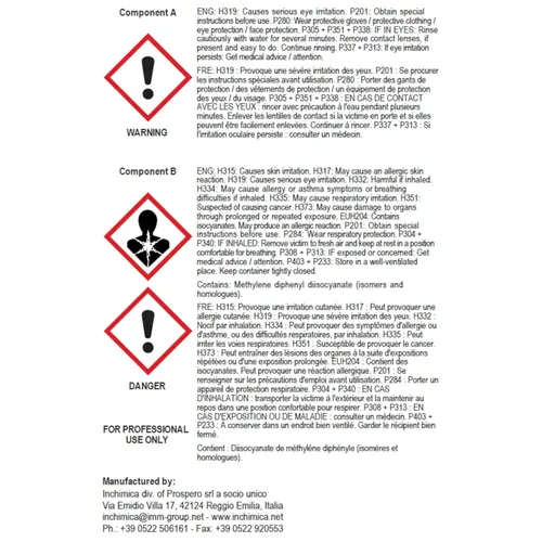 Miniatura 3 de Polymix Adhesivo rígido para reparación plástica automotriz multiusos y adhesivo de 200 ml con cartucho y dos boquillas de mezcla de aplicación Negro
