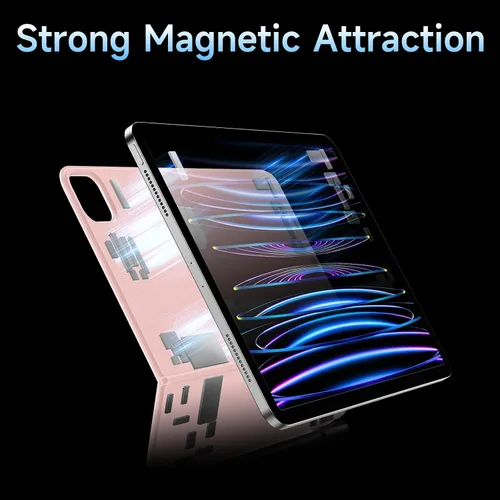 Miniatura 9 de Funda de teclado para iPad Air de 11 pulgadas 2024 (M2), iPad Air 5ª/4ª generación y iPad Pro de 11 pulgadas (4ª/3ª/2ª/1ª generación) con teclado