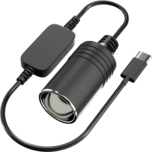 Miniatura 9 de Adaptador de USB a Encendedor de Cigarrillos, Cable de 10W USB Macho a 12V Encendedor de Cigarrillos de Toma, para Cámara de Salpicadero, Detector