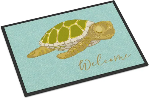 Miniatura 54 de Caroline's Treasures BB8537MAT - Felpudo de delfín bajo el agua de 18 x 27 pulgadas, tapete para puerta delantera interior y exterior, para entrada
