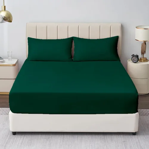 Miniatura 18 de Crown Collection Sábanas bajeras de 600 hilos, 100% algodón egipcio, 8 piezas, bolsillo profundo de 12 pulgadas con 16 fundas de almohada