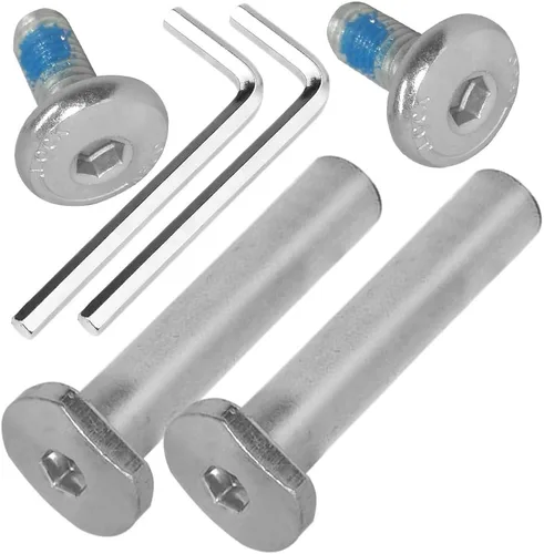 Miniatura 6 de M8 Juego de Tornillos y Pernos Allen de 40-76mm para Masculino y Femenino, Piezas de Patinete para Niños para Patinetes de 2-3-4 Ruedas, Reparación