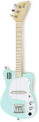 Miniatura 2 de Loog - Guitarra eléctrica mini para niños principiantes con amplificador incorporado, a partir de 3 años, aplicación de aprendizaje y lecciones Verde