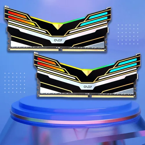 Miniatura 4 de OLOy DDR4 RAM 16 GB (2 x 8 GB) Negro Warhawk Aura Sync RGB 2666 MHz CL19 1.2V 288-Pin Desktop UDIMM (MD4U0826191BE0DA)