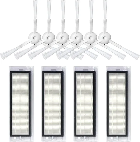 Miniatura 15 de Cepillo de rodillo robot de barrido, cepillo lateral, filtro HEPA, trapos de limpieza Peines para 360 S5 S7 Aspiradora Accesorios de repuesto