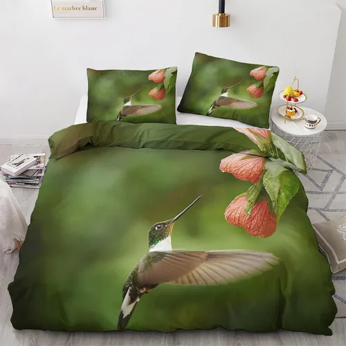 Miniatura 21 de Funda de edredón de ancla, tamaño individual, juego de cama náutico, 2 piezas, funda de edredón con patrón de microfibra suave con lazos