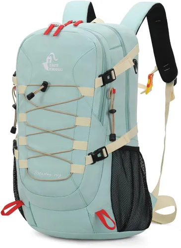 Miniatura 10 de Bseash 40L Mochila impermeable de senderismo y camping con funda para lluvia, mochila de deporte al aire libre para viajes, mochila de día