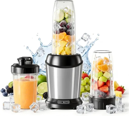 OLIXIS Licuadora de batidos para cocina, licuadoras para batidos con 17, 24, 34 onzas, sin BPA, portátil, fácil de llevar, licuadora personal