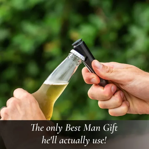 Miniatura 4 de Regalos para el mejor hombre para boda – Grabado 'BEST MAN' 50 Cal abrebotellas I Best Man Propuesta regalo I Will You Be my Best Man Gifts