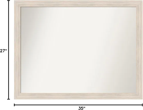 Miniatura 359 de Amanti Art Espejo personalizado, espejo estrecho de baño de oro blanco, espejo de pared o espejo de tocador de baño sobre el fregadero