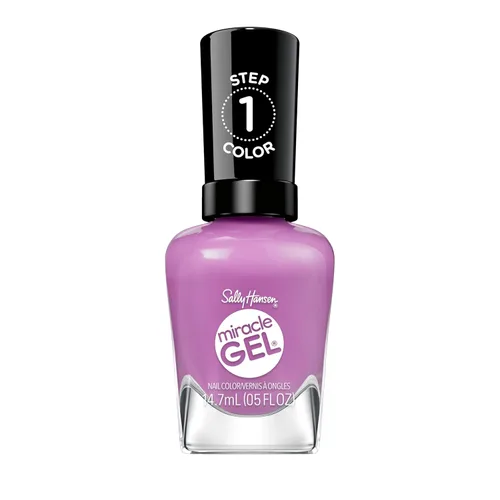 Miniatura 30 de Sally Hansen Miracle Gel™, Metro Midnight, Fórmula de larga duración, tipo gel, sin necesidad de lámpara UV, esmalte de uñas púrpura 564 Metro