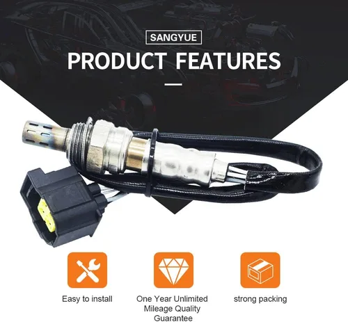 Miniatura 4 de Sensor de oxígeno para Jeep Wrangler 2007 2008 2009 3.8L Upstream + Downstream 4PCS