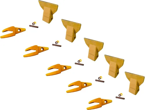 Miniatura 9 de Excavadora, retroexcavadora Caña de cucharón se ajusta, 1.0 in labio, diente de llamarada, con pasador & Retenedor (1)