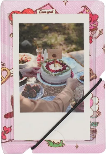 Miniatura 26 de Mini álbum de fotos Polaroid pequeño de 2x3 para película de cámara de 3 pulgadas Fujifilm Instax Mini 12 11 9 99 8 7+ 40 EVO, HP Sprocket, tarjetas
