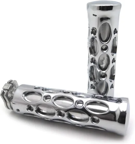 Miniatura 6 de Agujero hueco forma 7/8 "empuñaduras compatibles con Nomad Drifter Vulcan 1600 2000 cromo moto [B00YWCIV4O] Cromado
