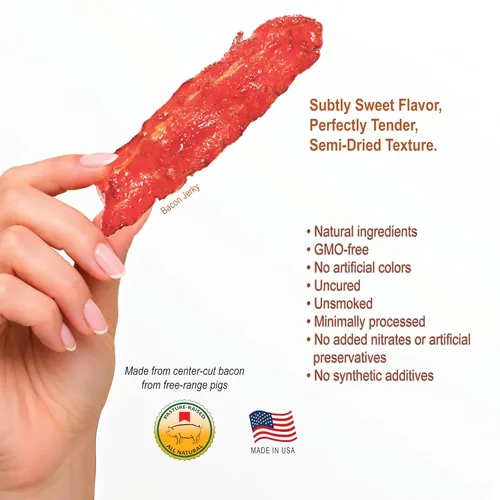 Miniatura 7 de VP #1 Carne seca de cerdo 12 onzas (sabor original de cerdo 4 onzas, sabor original de carne de 4 onzas, sabor original tocino de 4 onzas). *A
