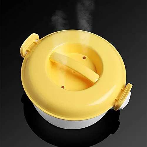 Miniatura 7 de Horno de microondas portátil Arrocera Vaporizador multifuncional 2800Ml Aislamiento Fiambrera Utensilios al vapor para microondas