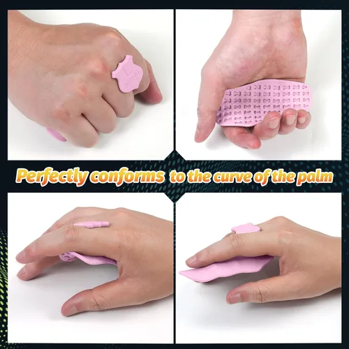 Miniatura 5 de 2 pcs Anti-Slip Silicone Rypt Grips for Men & Women, Hand Grip Gryp Weight Grip for Deadlifts Pull-Ups, Gym Grips, Lifting Grips for Weight Lifting