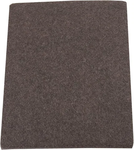 Miniatura 4 de SoftTouch Hoja de fieltro autoadhesiva para muebles para superficies duras para cortar en cualquier forma (paquete de 2) - Marrón nogal, hojas