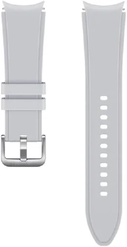 Samsung Correa deportiva para Galaxy Watch de 0.787 in Ridge, S/M (ET-SFR88SSEGUJ), color plateado