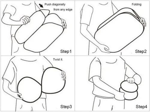 Miniatura 7 de Cesta de lavandería emergente, cesta plegable de malla para ropa de los niños, para dormitorio universitario o para viajar, cesta de lavandería