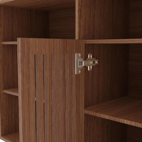 Miniatura 3 de IDEALHOUSE Moderno soporte de TV para televisores de hasta 70 pulgadas, soportes de televisión, consolas de TV, consolas multimedia para sala