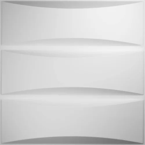 Ekena Millwork WP20X20TRWH 19 5/8 pulgadas de ancho x 19 5/8 pulgadas de alto tradicional EnduraWall decorativo 3D Panel de pared cubre 2.67 pies