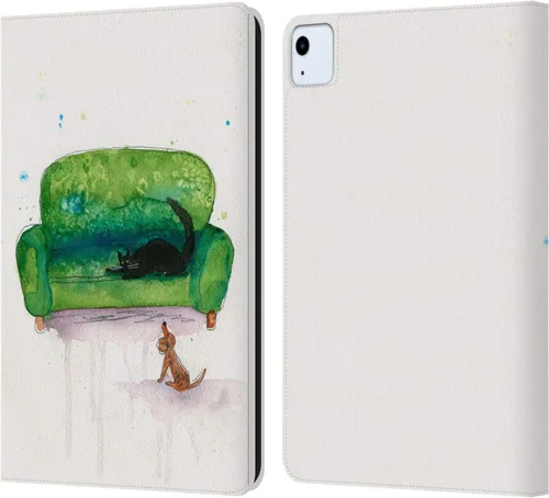 Miniatura 23 de Head Case Designs Wyanne - Funda de piel con licencia oficial de Wyanne Blue Watercolour Bear Animals 2, compatible con Apple iPad 10.2