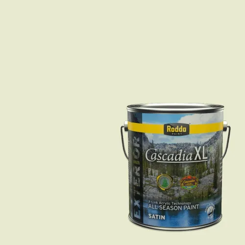 Miniatura 135 de Rodda Paint CASCADIA XL Pintura e imprimación satinada exterior en uno, cuarto de galón, resistencia industrial