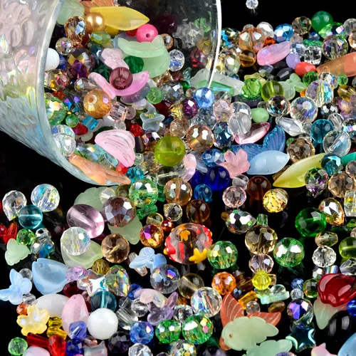 Miniatura 10 de 2000 unidades - 6800 cuentas de arcilla para hacer pulseras, cuentas espaciadoras de 0.236 pulgadas para hacer joyas, aretes, pulseras, collares, 24