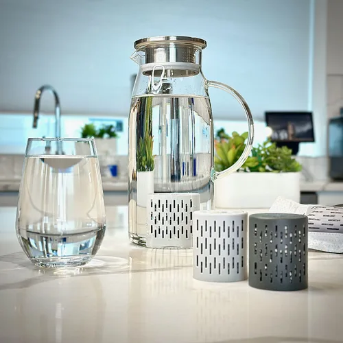 Miniatura 8 de GOFILTR Infusor de Agua Alcalina Jumbo - pH 9.5 + Electrolitos para cualquier Botella/Jarra de Agua Grande, 300 Galones / 3 Meses, Infusor de Agua