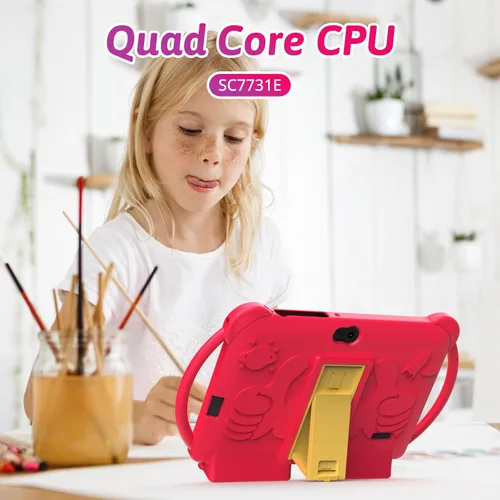 Miniatura 4 de Tablet 2025 para niños, Android 12 tabletas para niños de 7 pulgadas, 4+32 GB ROM (1TB expandir), tableta para niños pequeños con control parental
