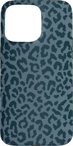 Miniatura 30 de iPhone 12/12 Pro Leopard Pacific Blue Phone-12 Pro & Pro Max Cheetah Skin Case