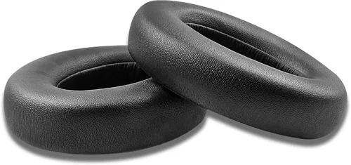 Miniatura 5 de GVOEARS Almohadillas de repuesto para auriculares Anker Soundcore Life Q20, almohadillas con piel proteica más suave, espuma de aislamiento de Negro