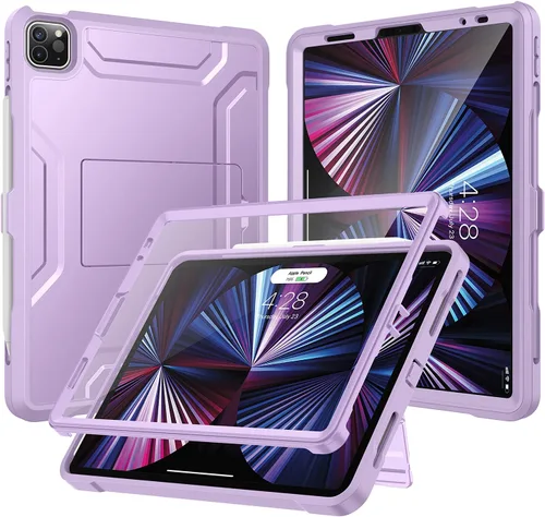 Miniatura 8 de Soke Funda para iPad Pro de 11 pulgadas 2022/2021/2020/2018/iPad Air de 5ª/4ª generación, protector de pantalla integrado - Compatible con carga