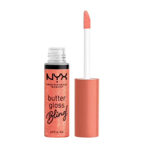 Miniatura 43 de NYX MAQUILLAJE PROFESIONAL Brillo de mantequilla, brillo de labios no pegajoso - crema brulée (natural)