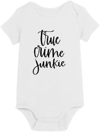 True Crime Junkie Baby Onesie