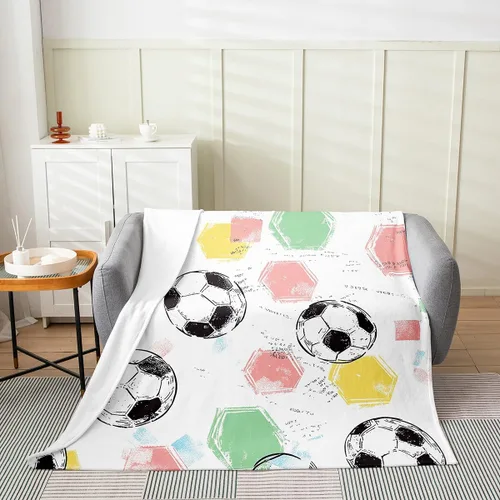 Miniatura 16 de Feelyou Coche de dibujos animados para niños, manta de franela de forro polar para construcción, manta mullida para decoración de camiones, cama