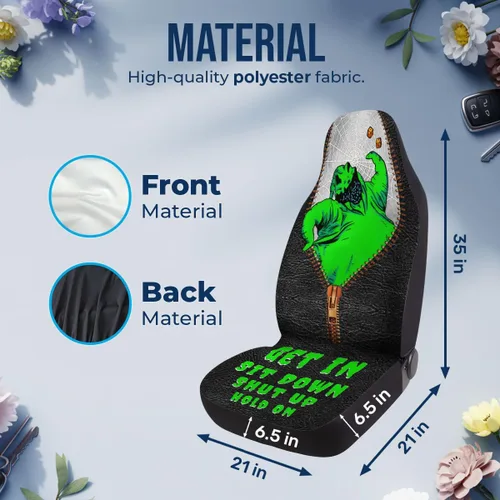 Miniatura 4 de GENANY Nightmare Skellington Ghost 2 - Fundas de asiento delantero para automóvil, camión, SUV, regalos de Navidad, funda de asiento de cubo Saco