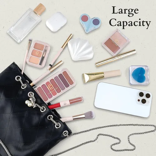 Miniatura 7 de Color Nymph Juego de maquillaje para mujeres, adolescentes y niñas con bolsa de kits de maquillaje para viajes, incluye paleta de sombra de ojos