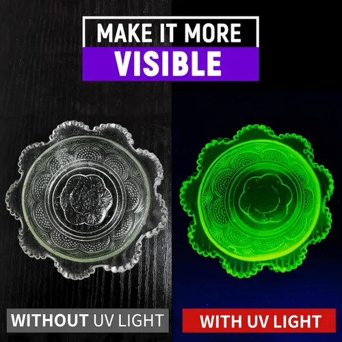 Miniatura 3 de Linterna UV de luz negra, recargable USB-C de 395 nm, mini luz negra portátil de mano, potentes luces LED ultravioleta, para curado de resina