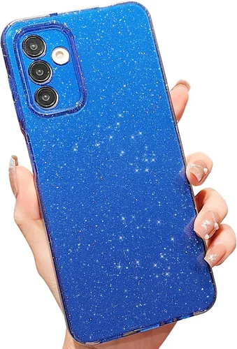 Miniatura 8 de MINSCOSE Funda compatible con Samsung Galaxy A14 5G, bonita funda delgada con purpurina fina, a prueba de golpes, de TPU para mujeres y niñas
