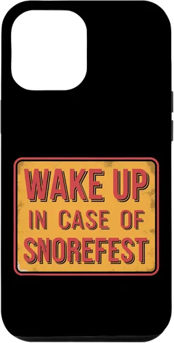 Miniatura 24 de Snorefest Funny Sarcastic Mom Boss Parent Team Work Jokes Case for iPhone XR