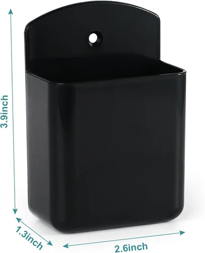 Miniatura 3 de Soporte de pared para control remoto, 6 unidades, soporte para control remoto de TV, soporte para controlador autoadhesivo, soporte para bolígrafo