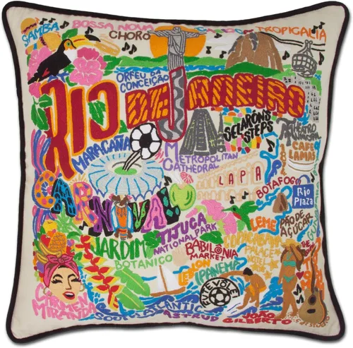 Miniatura 86 de Catstudio Almohada decorativa bordada a mano de Texas