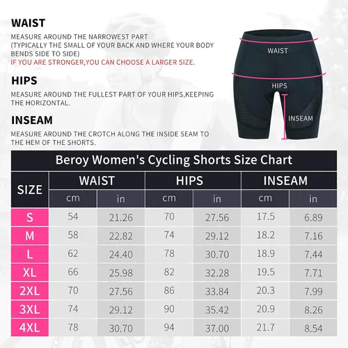 Miniatura 6 de beroy Pantalones cortos de ciclismo para mujer