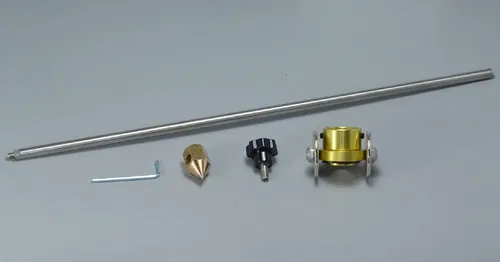 Miniatura 5 de RIVERWELD L-TEC PT-31 JG-40 WSD-LG40 PT-31 Cortador de plasma Accesorios de antorcha de corte de antorcha Rodillo de círculo Brújula de rueda de guía