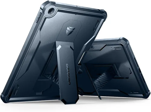 Miniatura 9 de Dexnor Funda para iPad de 9ª/8ª/7ª generación de 10.2 pulgadas, [protector de pantalla y soporte integrados] con soporte para bolígrafo, resistente